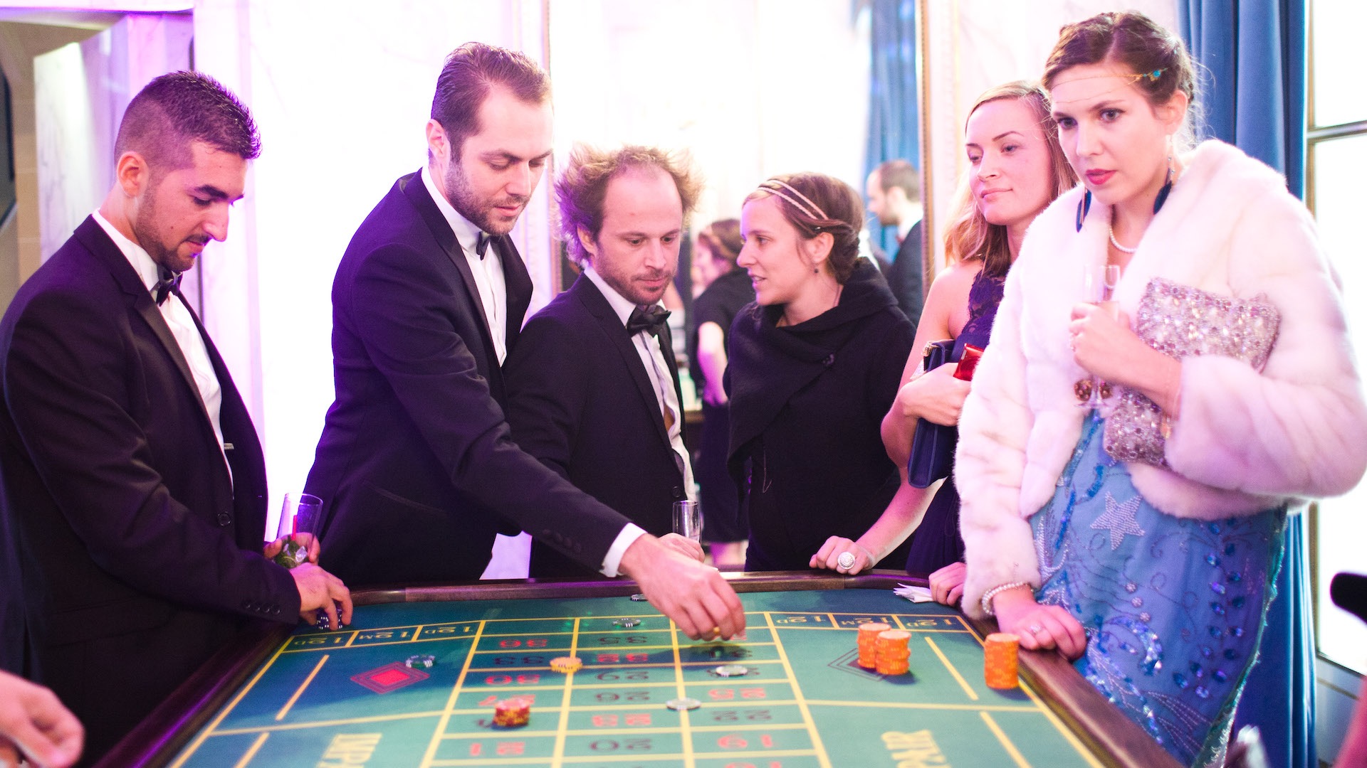 La Table de Roulette en animation casino