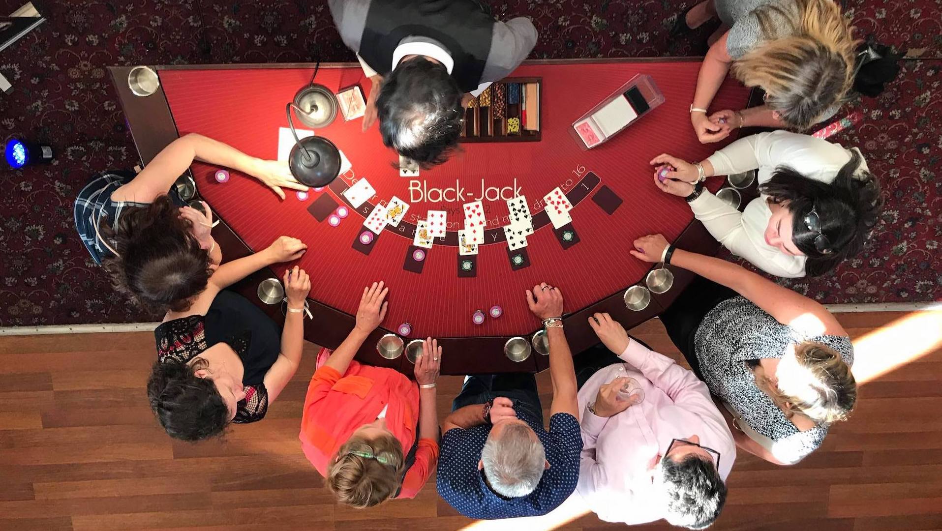 Soirée casino factice à Pau