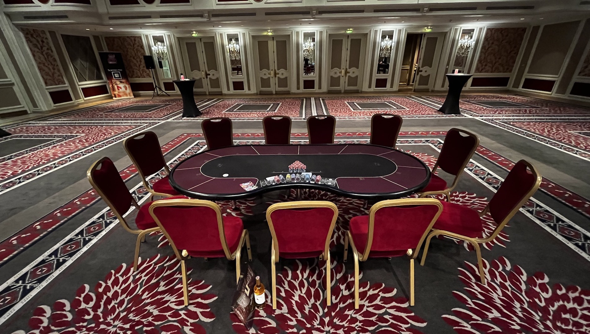 Poker Texas Hold’em lors d’une soirée casino