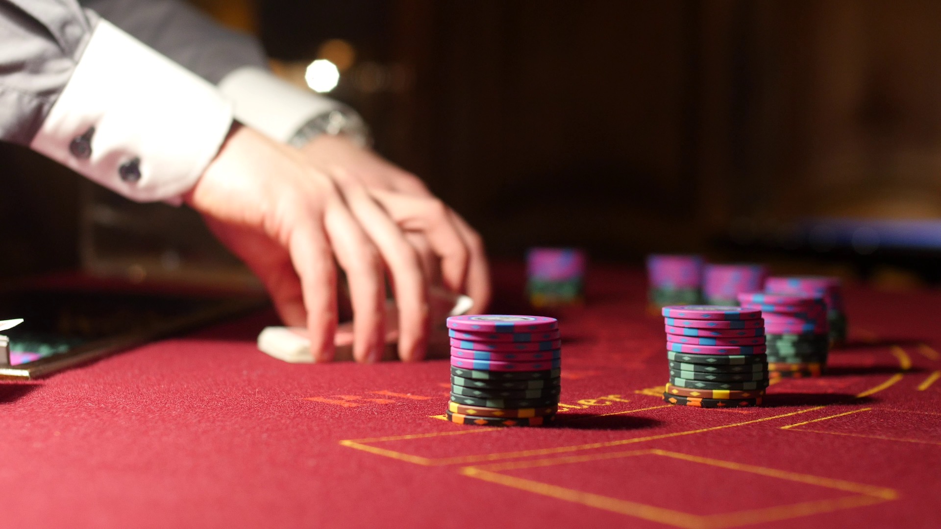 Le Black Jack dans la soirée casino