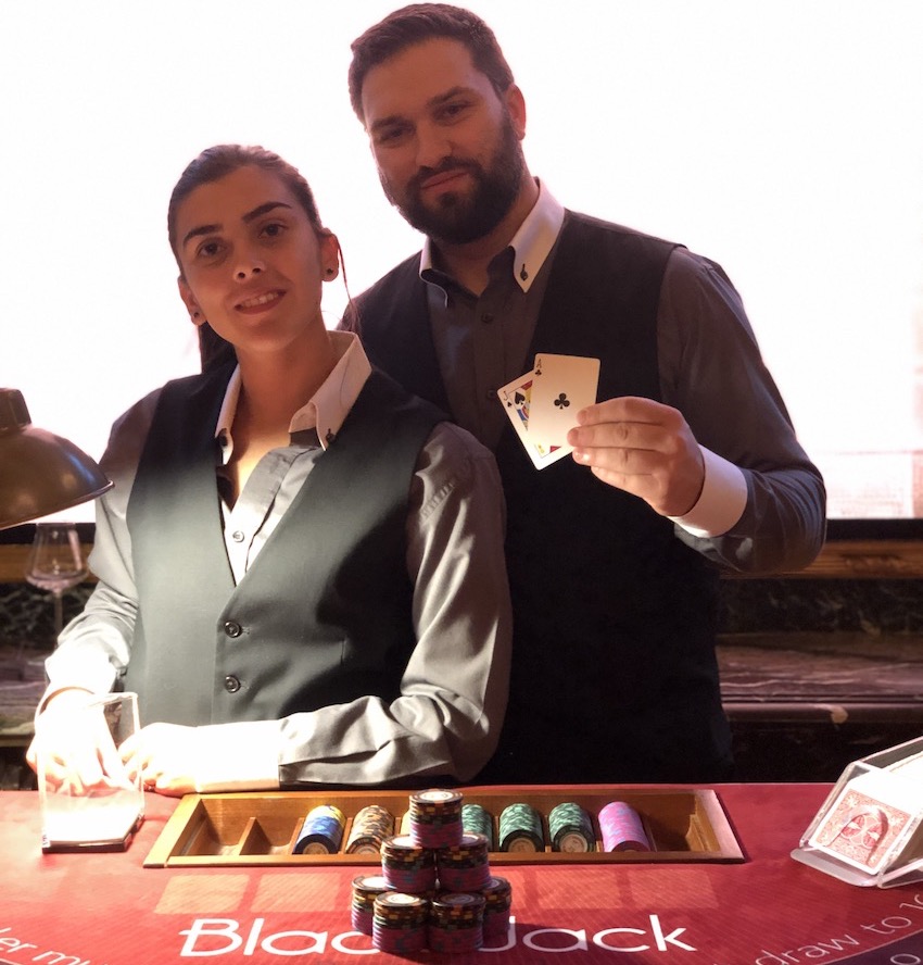 votre entretien d'embauche croupiere croupier  - AACasino