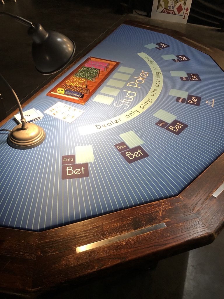 Stud Poker en animation casino